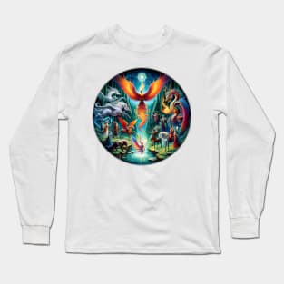 Enchanted Realms: Gathering of Legends Long Sleeve T-Shirt